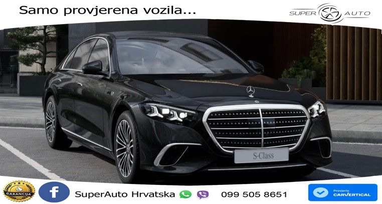Mercedes S 350d (313 KS) EQ Boost 4MATIC 9G-TRONIC ZRAČNI+ACC+GR SJED+KAM+PANO