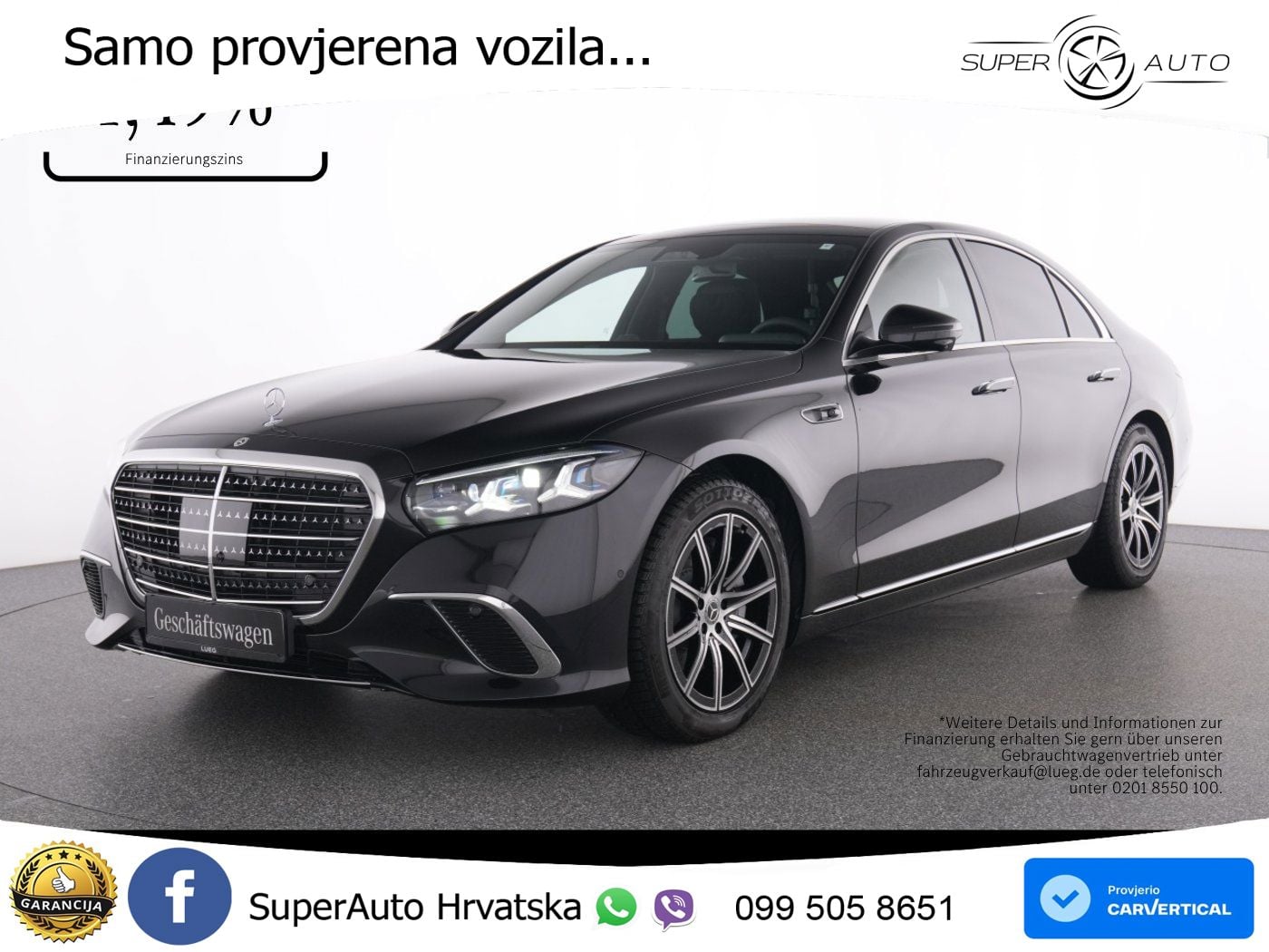 Mercedes S 350d (313 KS) EQ Boost 4MATIC 9G-TRONIC ZRAČNI+ACC+GR SJED+KAM+PANO