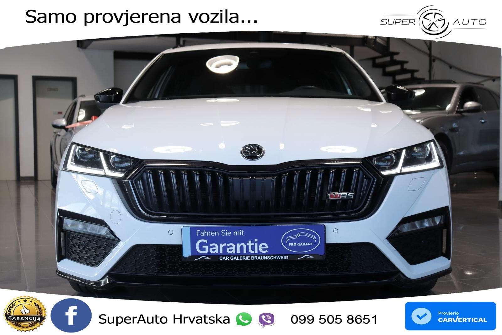 Škoda Octavia Combi RS 2.0 TDI (200 KS) DSG LED+GR SJED+ACC
