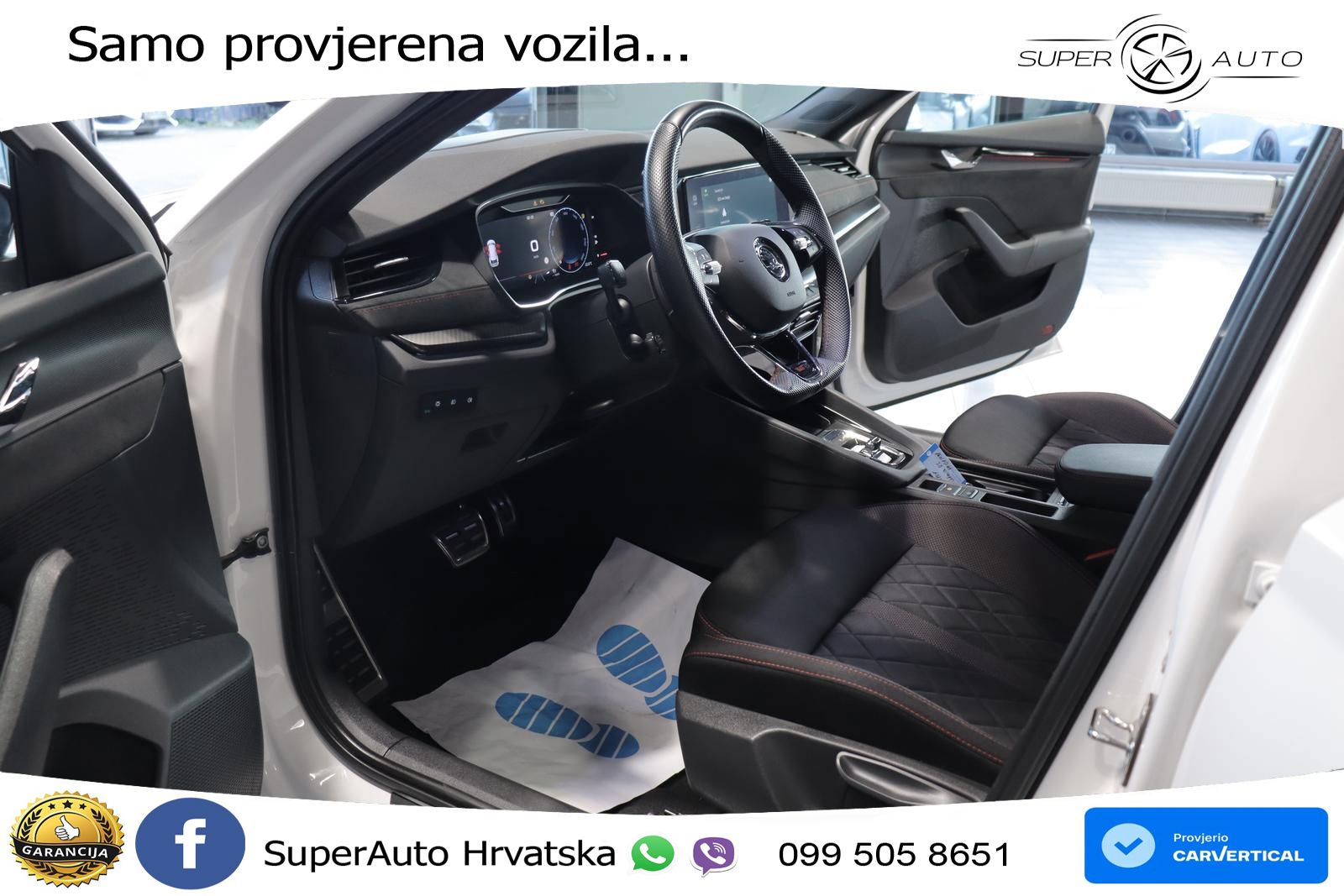 Škoda Octavia Combi RS 2.0 TDI (200 KS) DSG LED+GR SJED+ACC