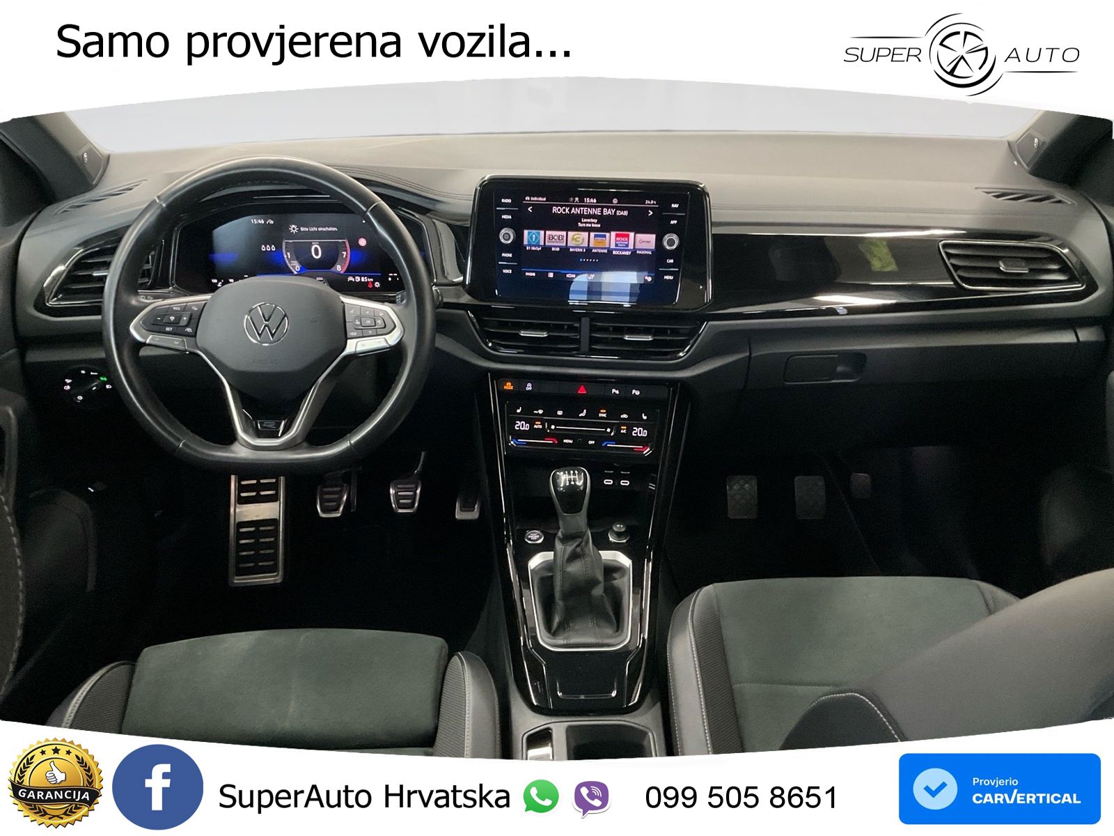 Volkswagen T-Roc 1.5 TSI (150 KS) R-Line LED+GR SJED+ACC