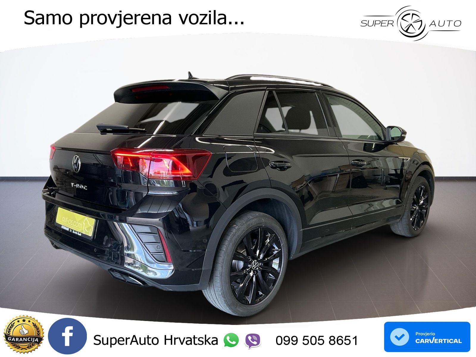 Volkswagen T-Roc 1.5 TSI (150 KS) R-Line LED+GR SJED+ACC