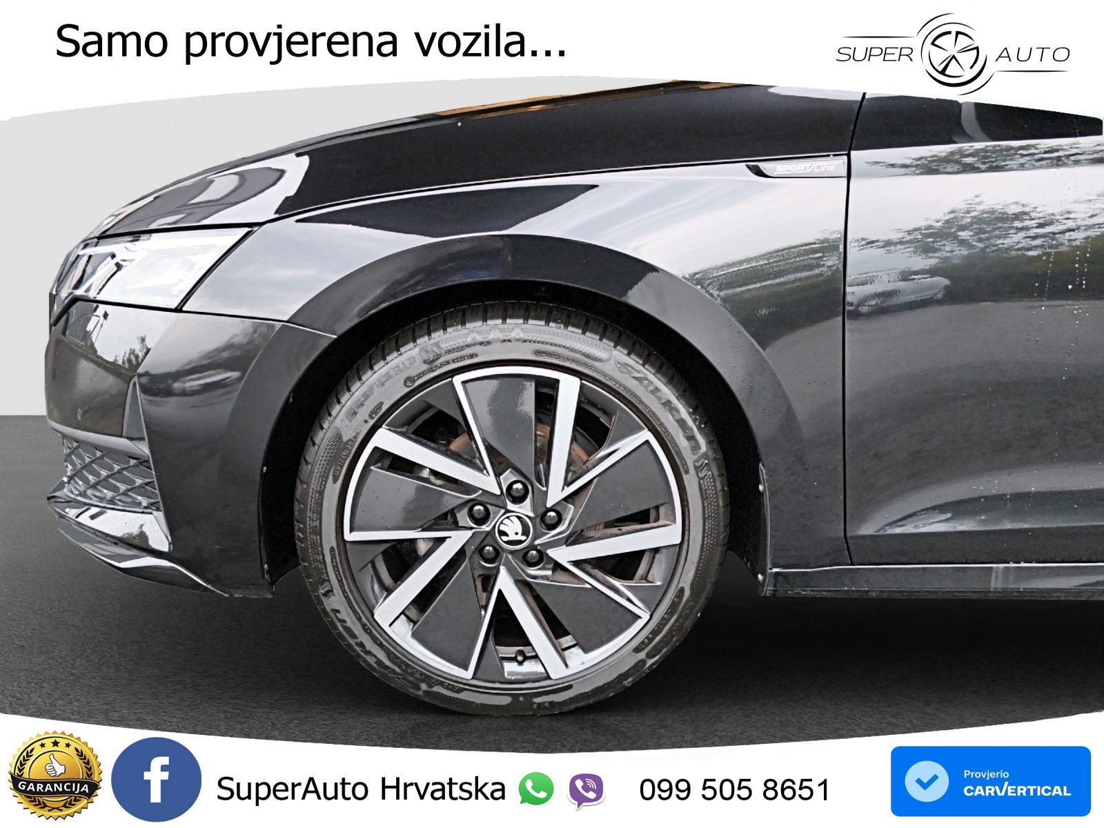 Škoda Octavia Combi 2.0 TDI (150 KS) DSG SportLine LED+GR SJED+ACC