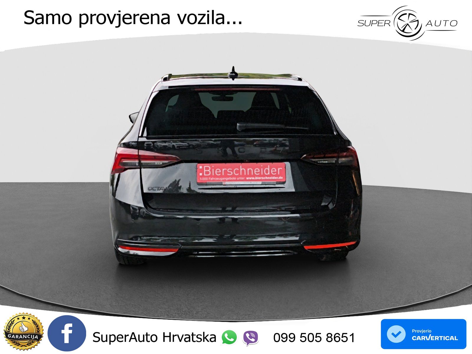 Škoda Octavia Combi 2.0 TDI (150 KS) DSG SportLine LED+GR SJED+ACC