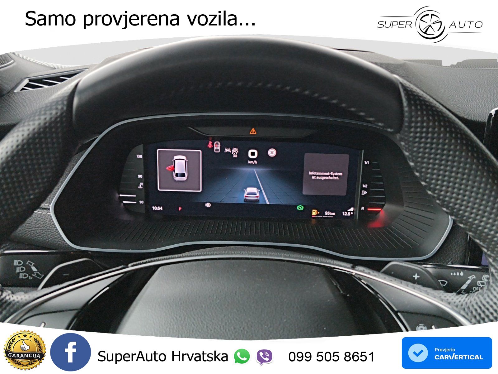 Škoda Octavia Combi 2.0 TDI (150 KS) DSG SportLine LED+GR SJED+ACC