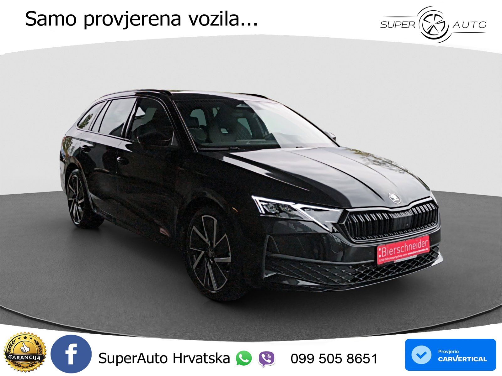Škoda Octavia Combi 2.0 TDI (150 KS) DSG SportLine LED+GR SJED+ACC