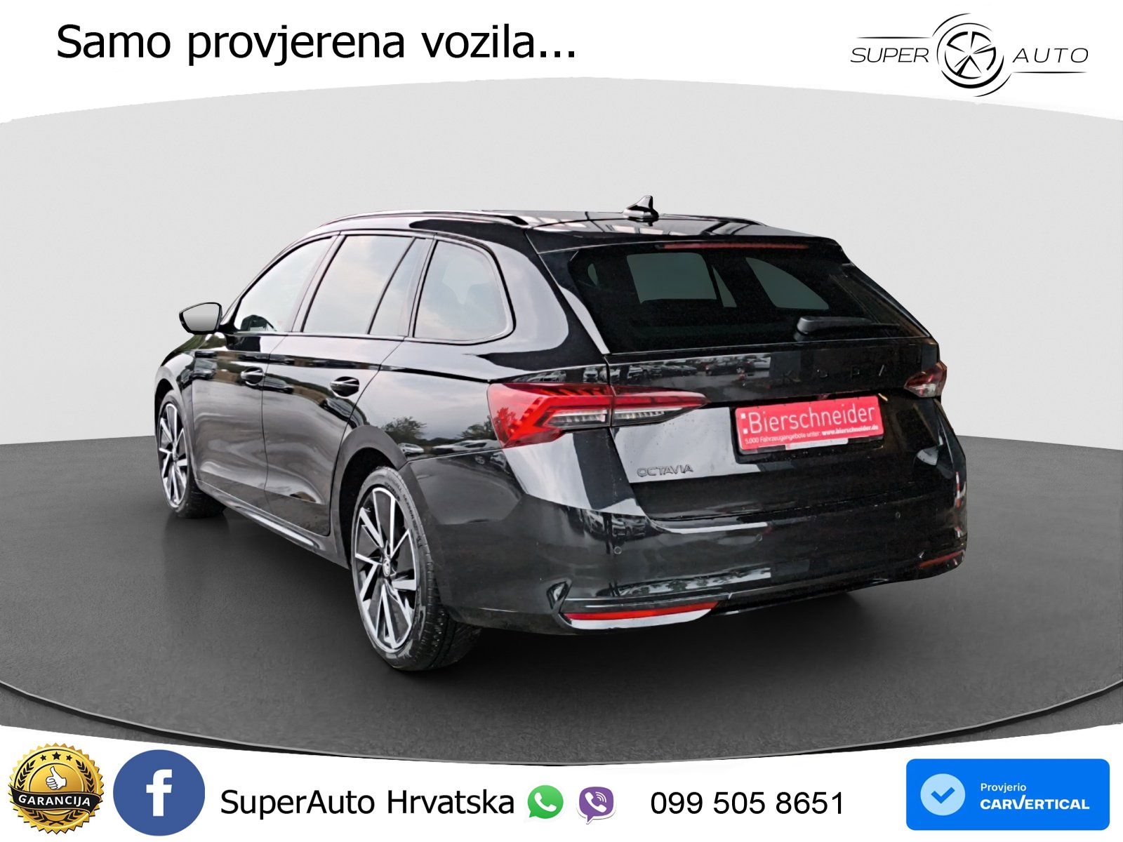Škoda Octavia Combi 2.0 TDI (150 KS) DSG SportLine LED+GR SJED+ACC
