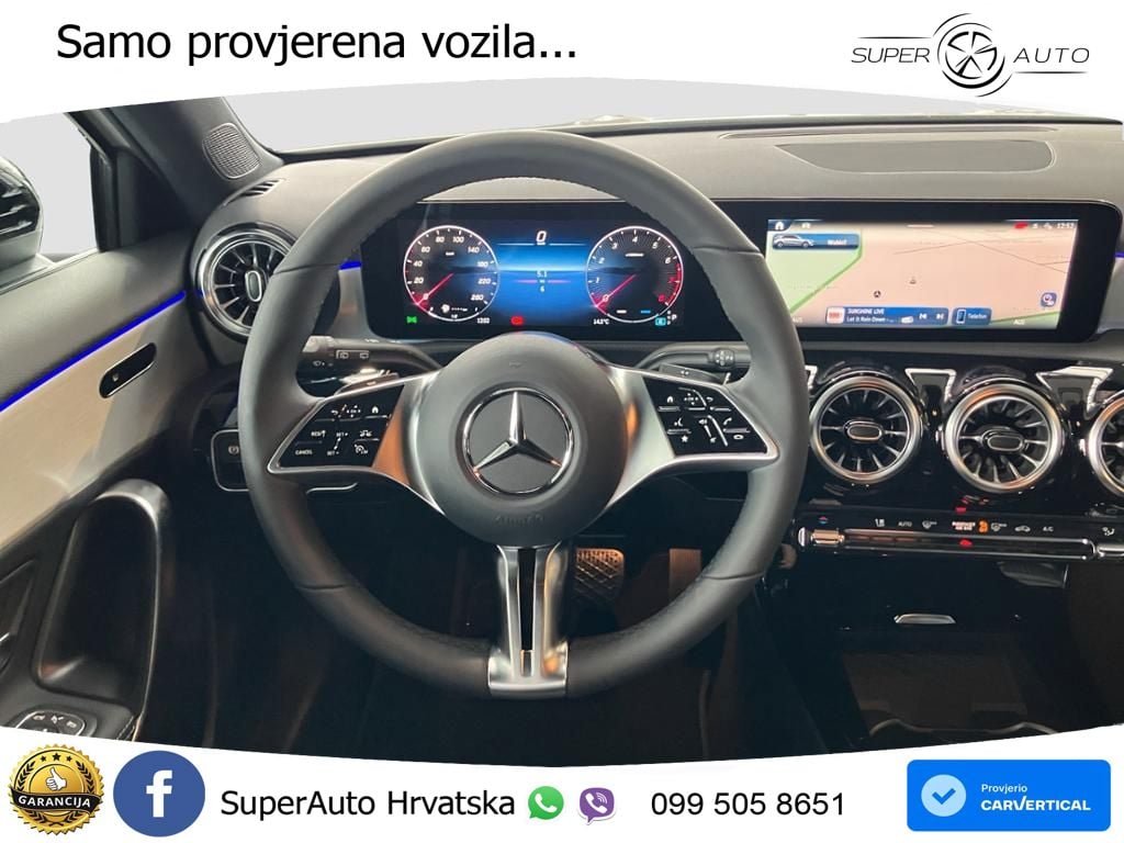 Mercedes-Benz A 180 7G-DCT ACC+GR SJED+360+PANO