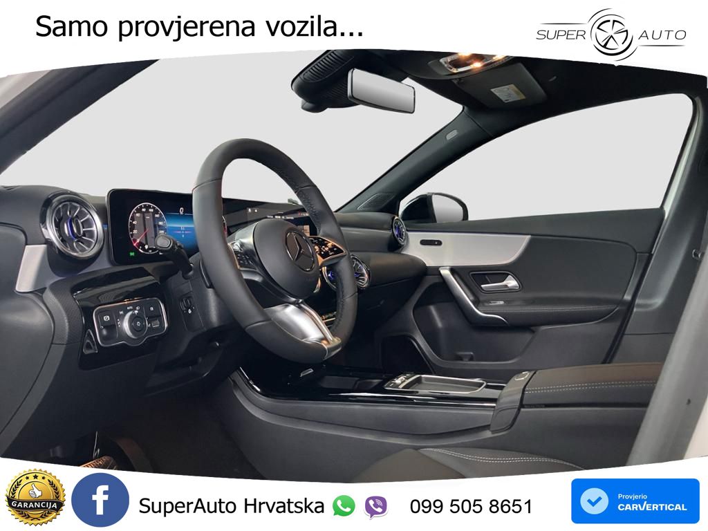 Mercedes-Benz A 180 7G-DCT ACC+GR SJED+360+PANO