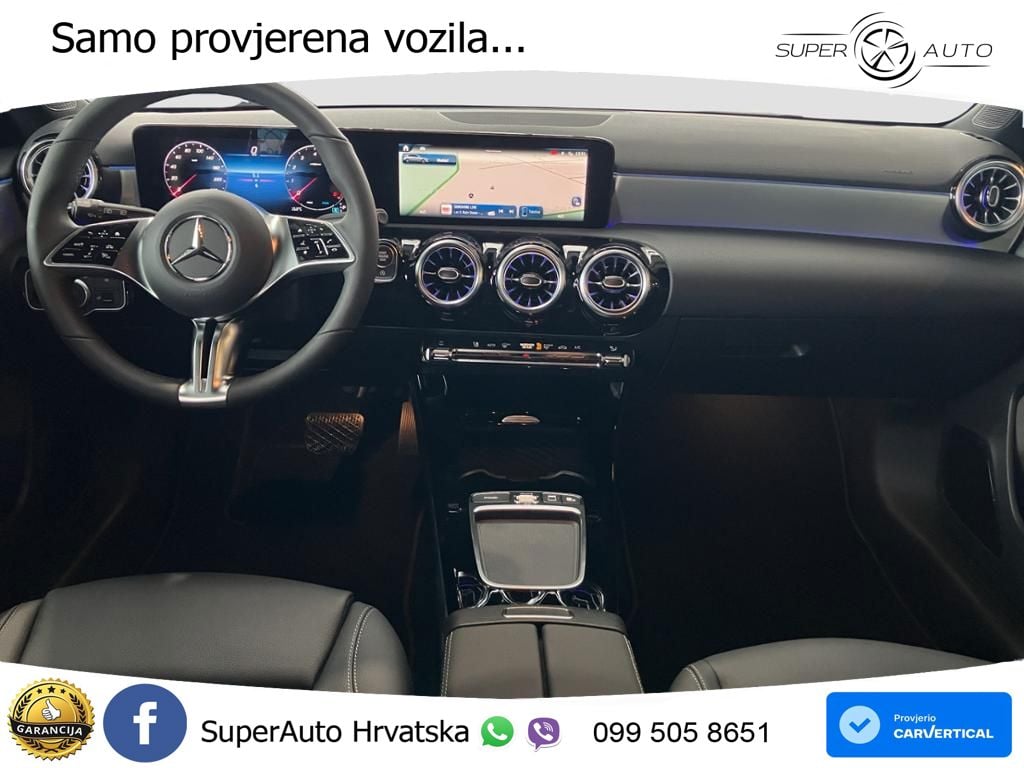 Mercedes-Benz A 180 7G-DCT ACC+GR SJED+360+PANO
