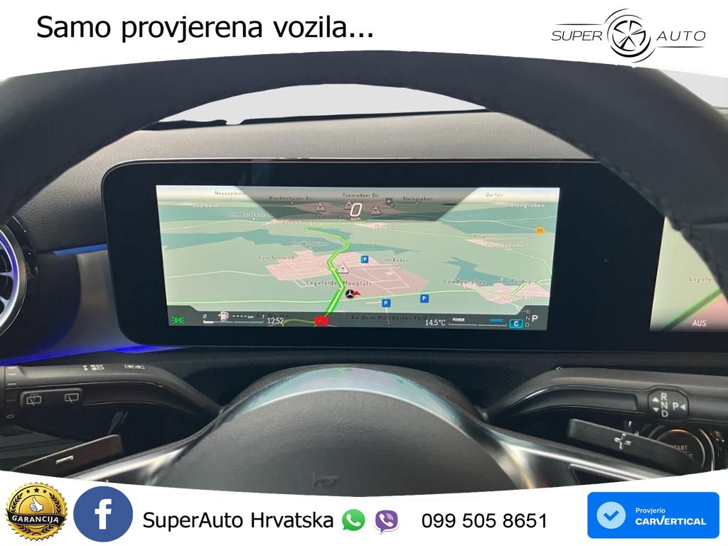 Mercedes-Benz A 180 7G-DCT ACC+GR SJED+360+PANO