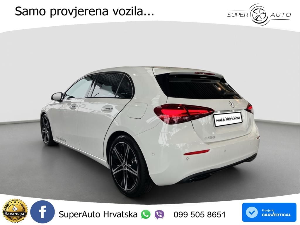 Mercedes-Benz A 180 7G-DCT ACC+GR SJED+360+PANO