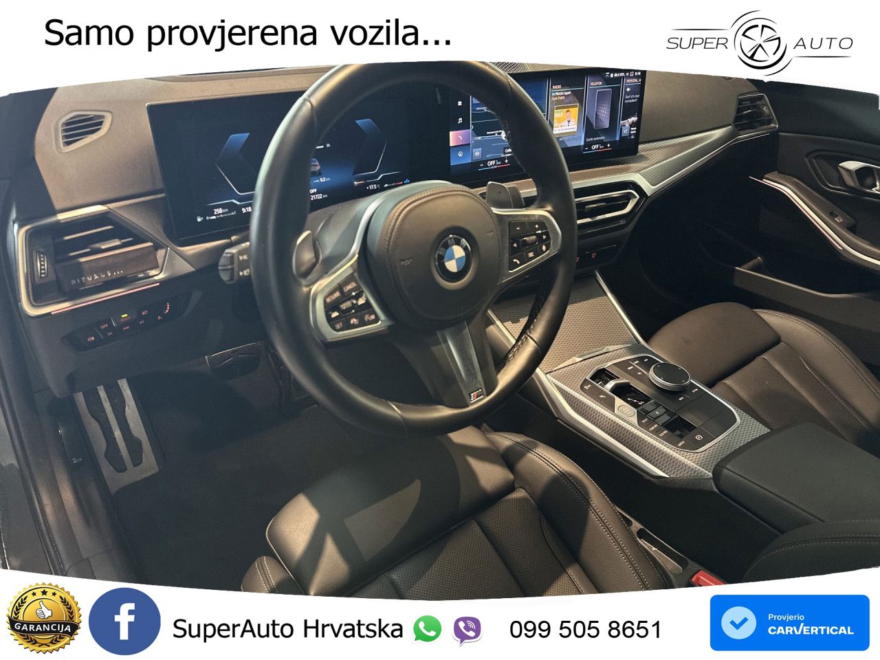 BMW 320d (190 KS) xDrive Steptronic M Sport LED+GR SJED+ACC