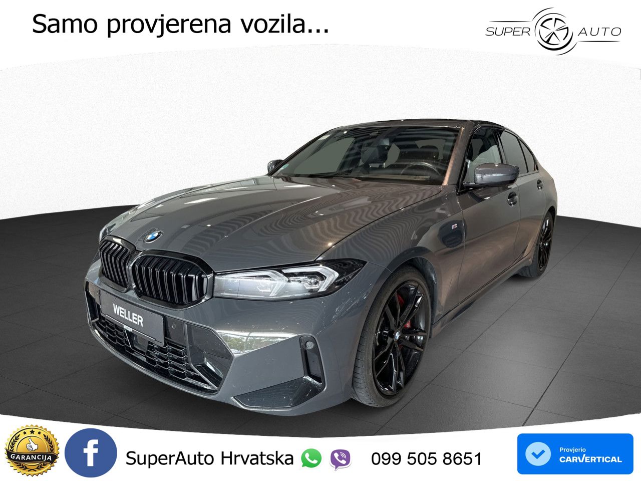 BMW 320d (190 KS) xDrive Steptronic M Sport LED+GR SJED+ACC