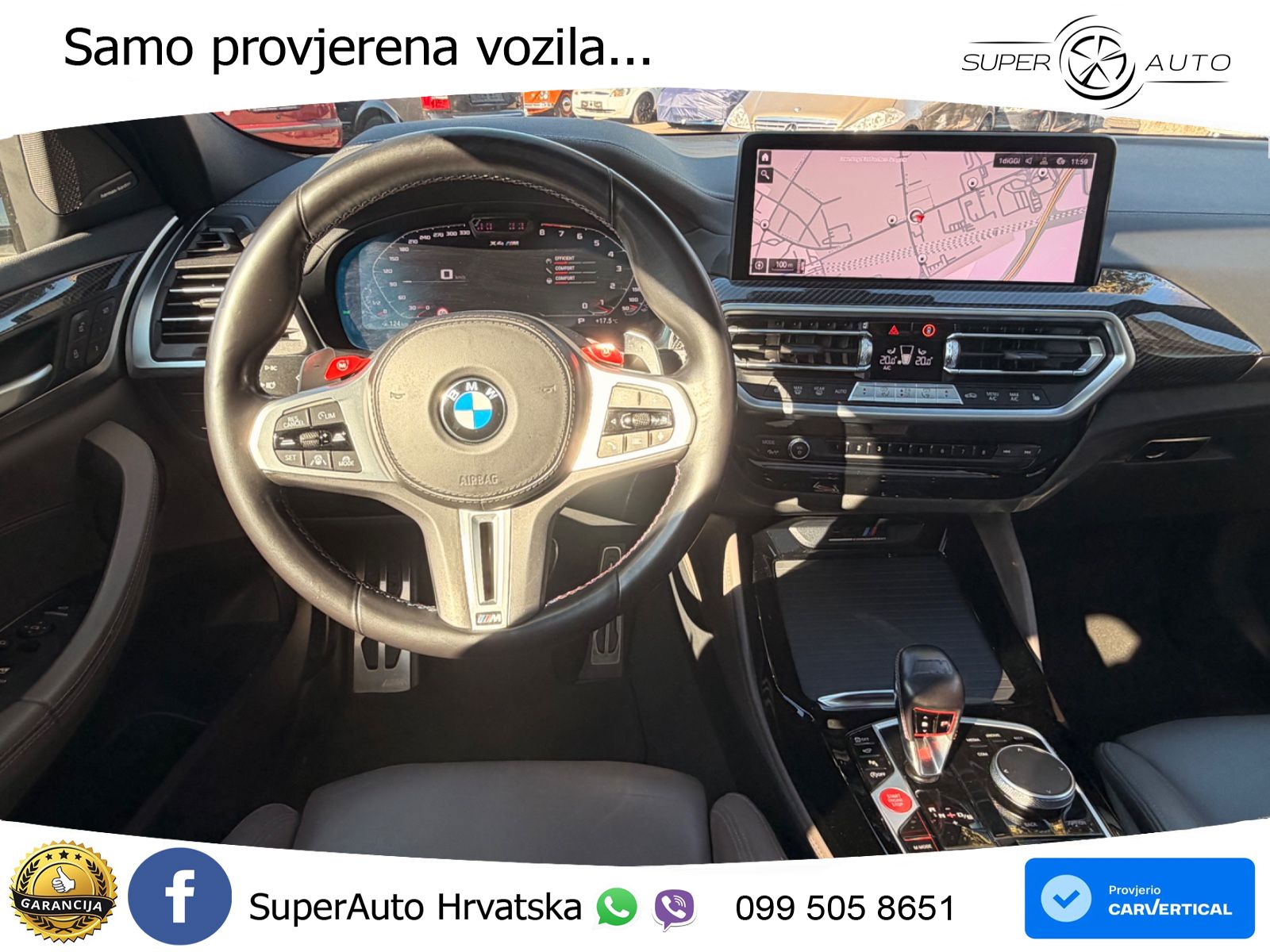 BMW X4 M Competition 3.0 (510 KS) xDrive Steptronic LED+GR SJED+ACC