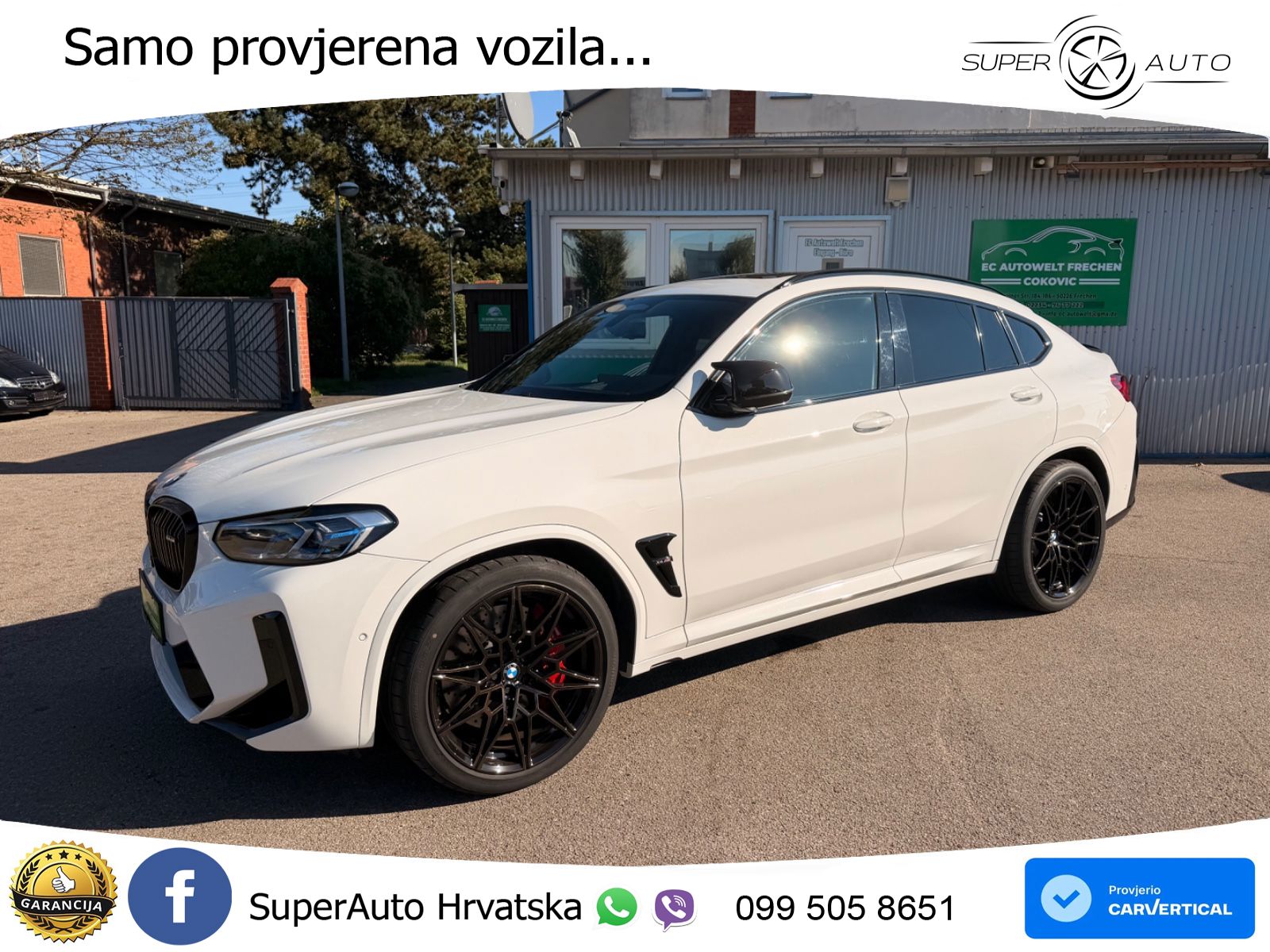 BMW X4 M Competition 3.0 (510 KS) xDrive Steptronic LED+GR SJED+ACC