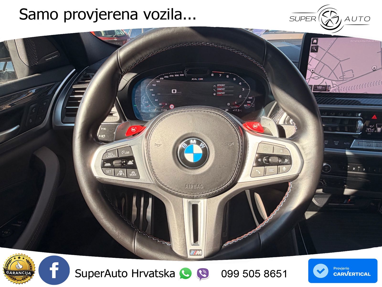 BMW X4 M Competition 3.0 (510 KS) xDrive Steptronic LED+GR SJED+ACC