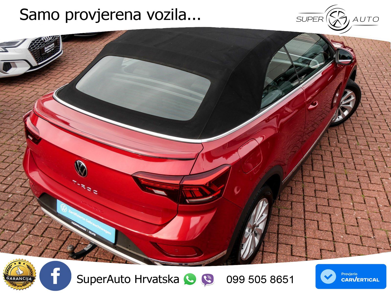 Volkswagen T-Roc 1.5 TSI (150 KS) LED+GR SJED+ACC