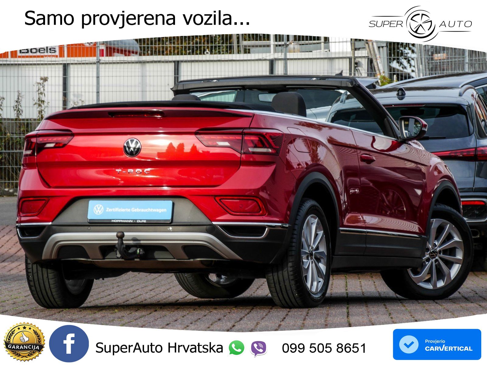 Volkswagen T-Roc 1.5 TSI (150 KS) LED+GR SJED+ACC
