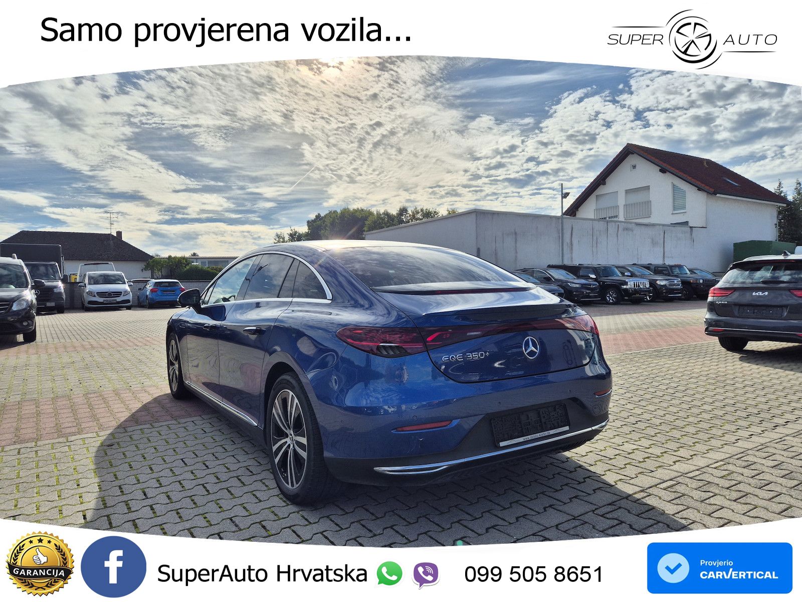 Mercedes EQE 350 98 kWh (292 KS) Avantgarde