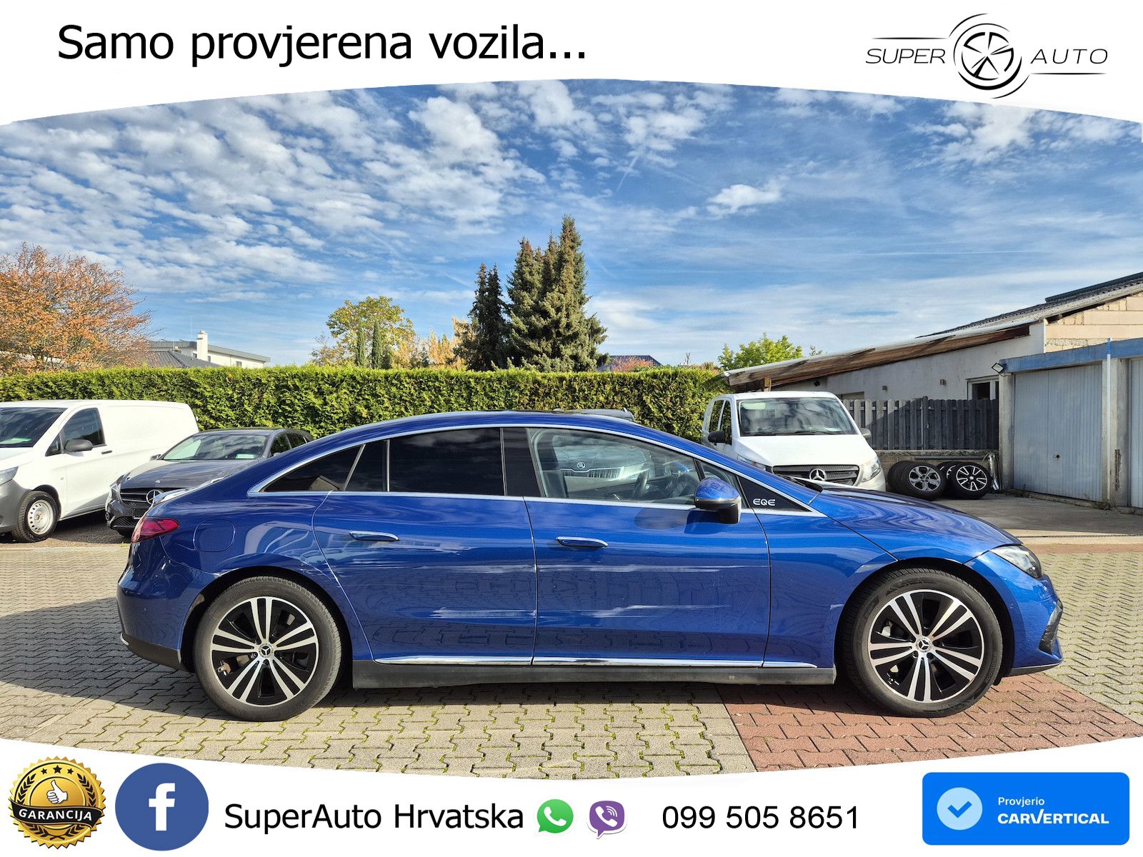Mercedes EQE 350 98 kWh (292 KS) Avantgarde
