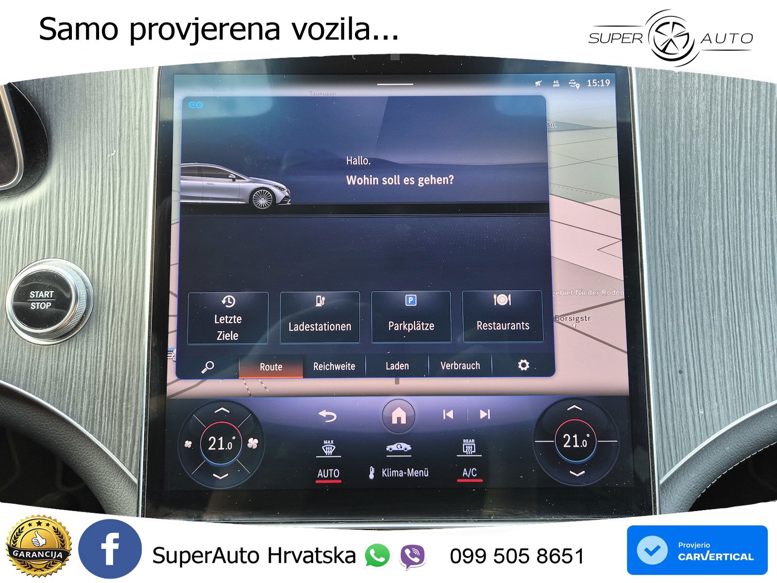 Mercedes EQE 350 98 kWh (292 KS) Avantgarde