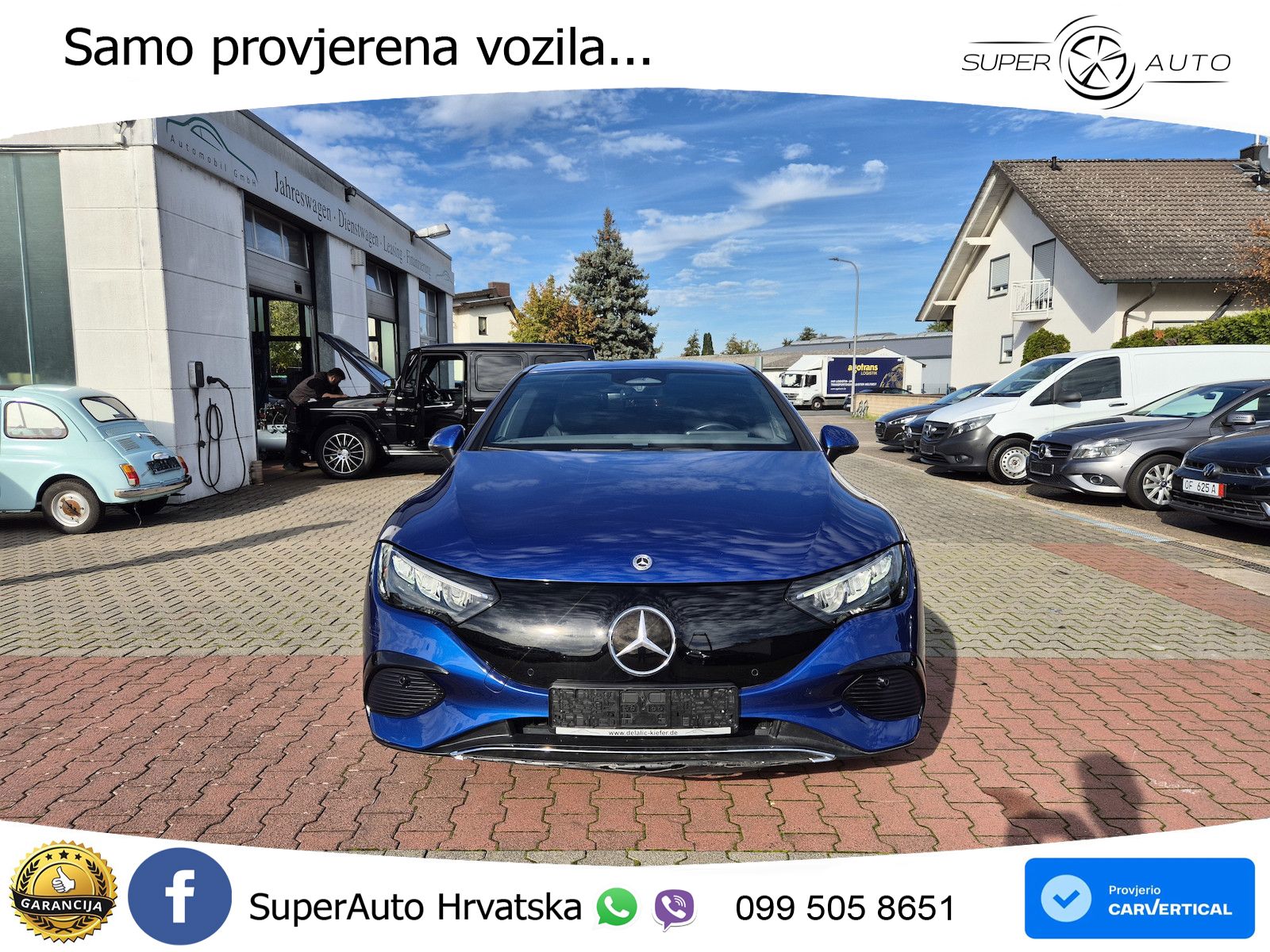 Mercedes EQE 350 98 kWh (292 KS) Avantgarde
