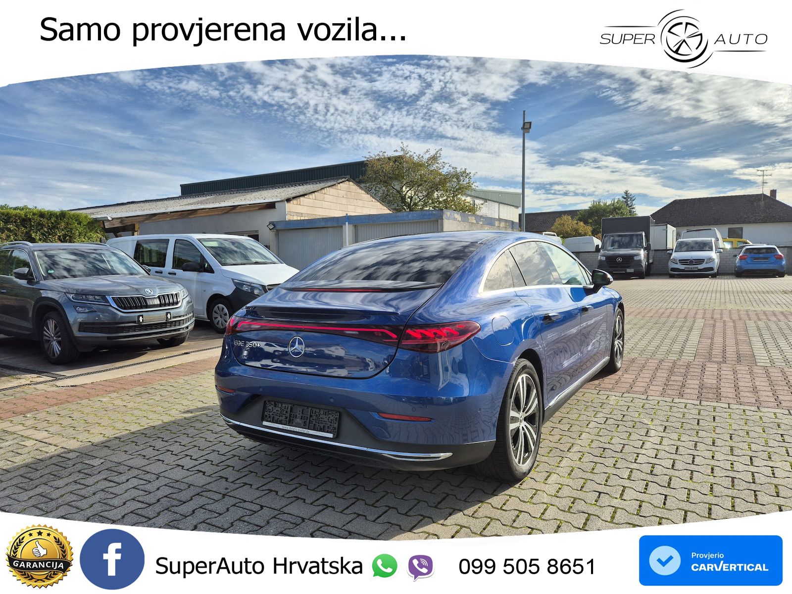 Mercedes EQE 350 98 kWh (292 KS) Avantgarde