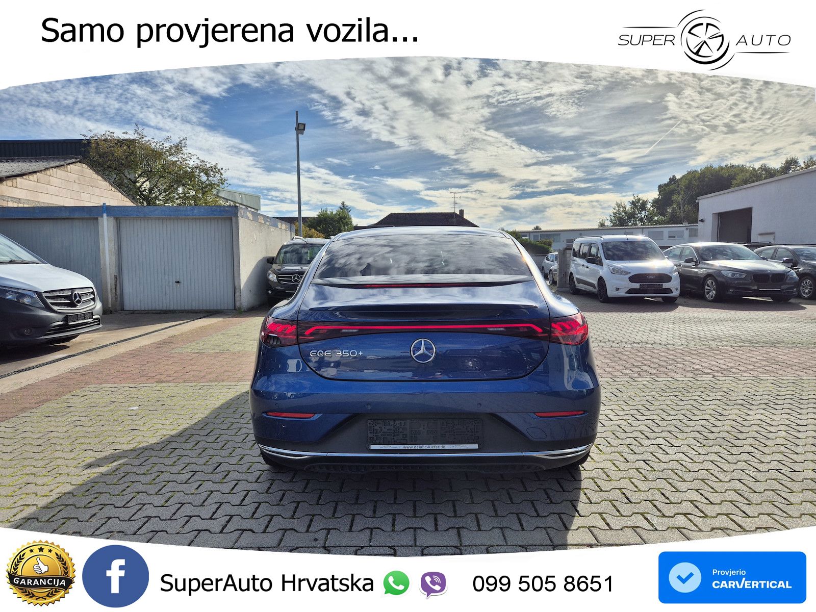 Mercedes EQE 350 98 kWh (292 KS) Avantgarde