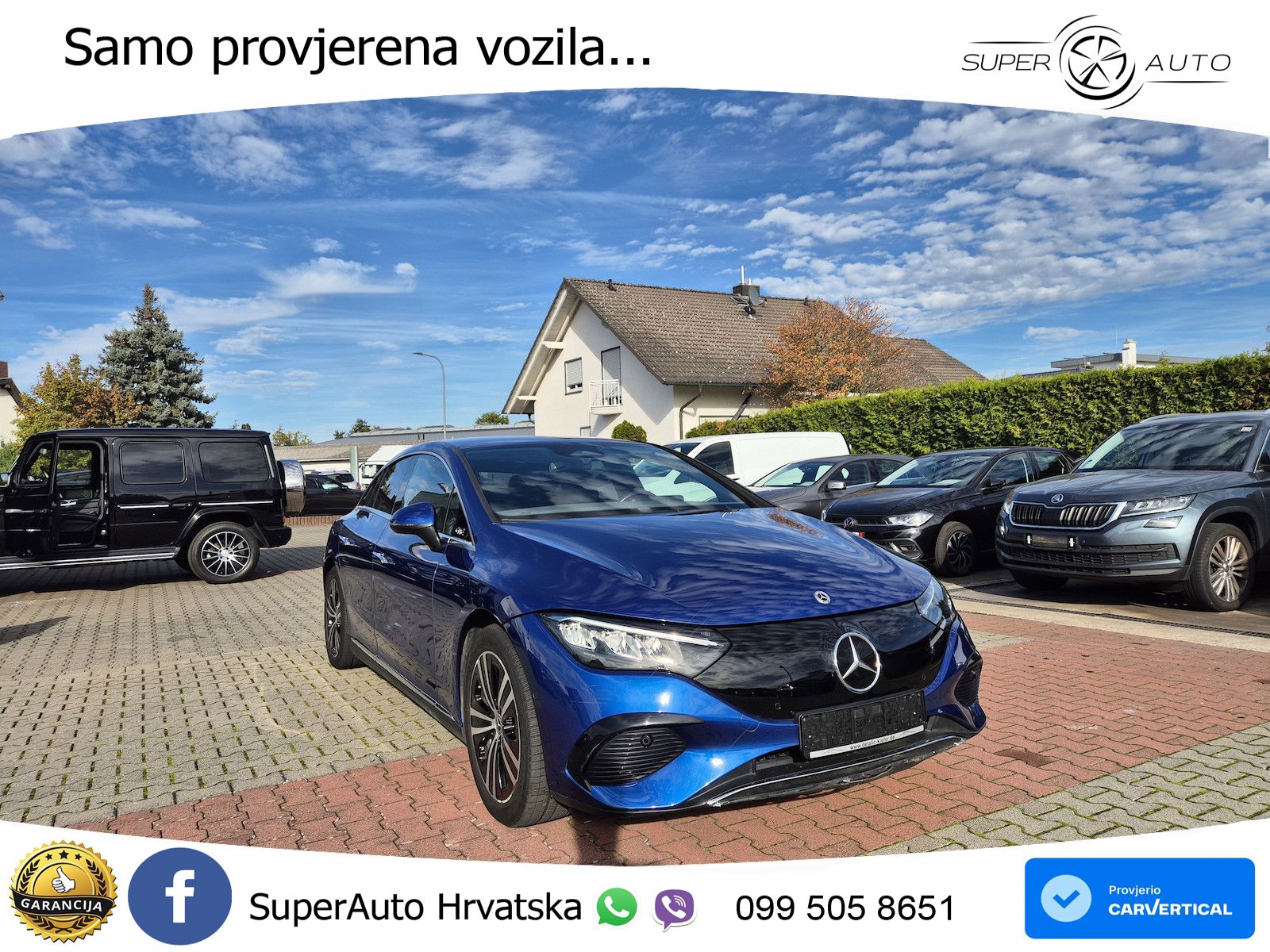 Mercedes EQE 350 98 kWh (292 KS) Avantgarde