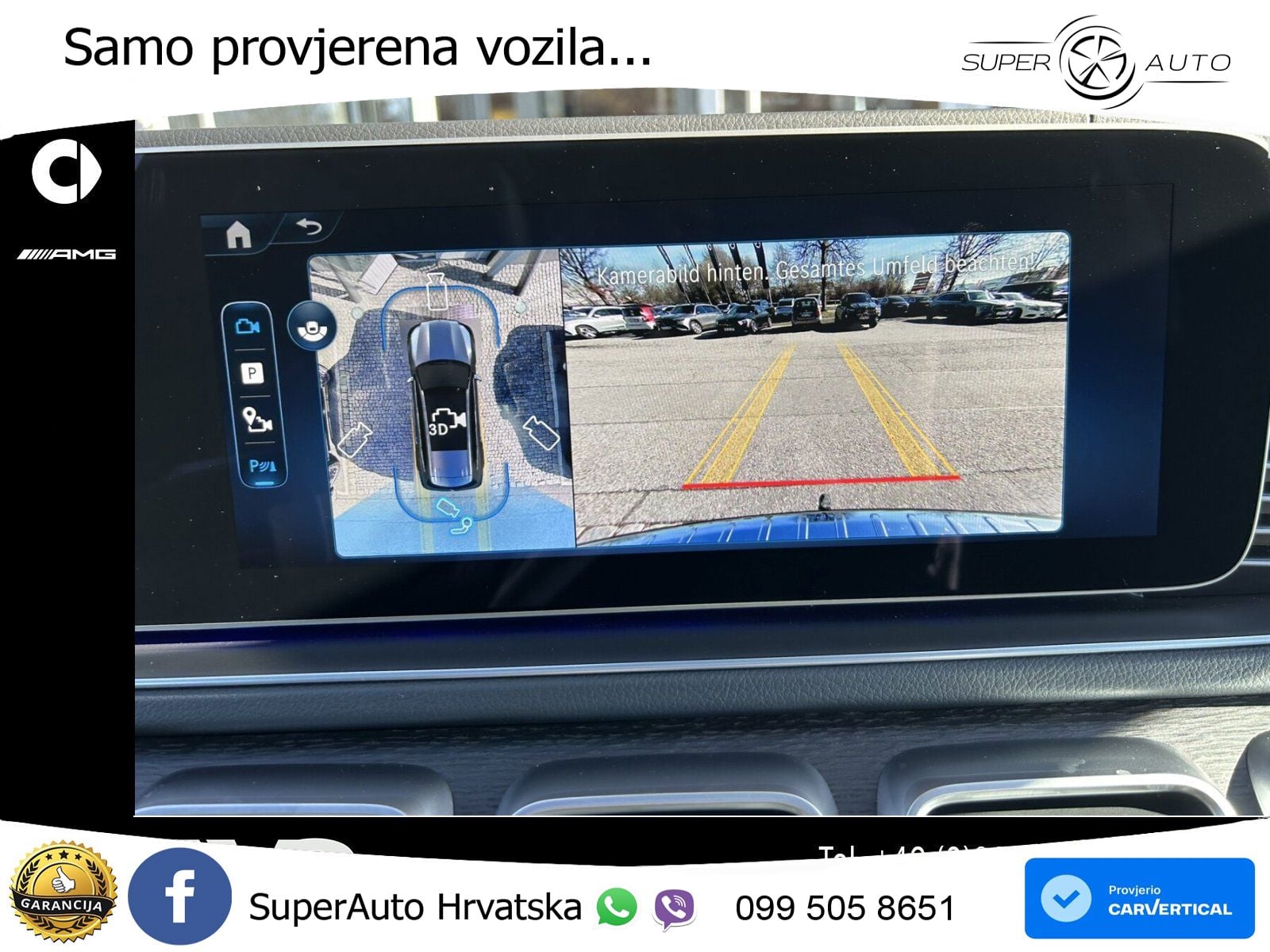 Mercedes-Benz GLS GLS 450d EQ Boost 4MATIC 9G-TRONIC AMG ZRAČNI+ACC+GR SJED+KAM+PANO