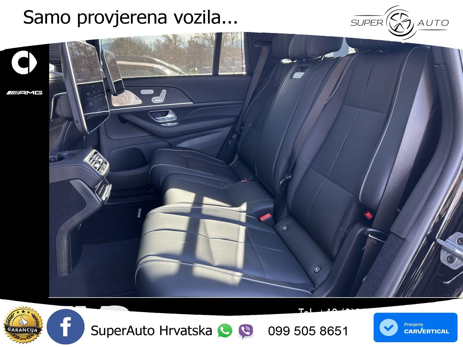 Mercedes-Benz GLS GLS 450d EQ Boost 4MATIC 9G-TRONIC AMG ZRAČNI+ACC+GR SJED+KAM+PANO