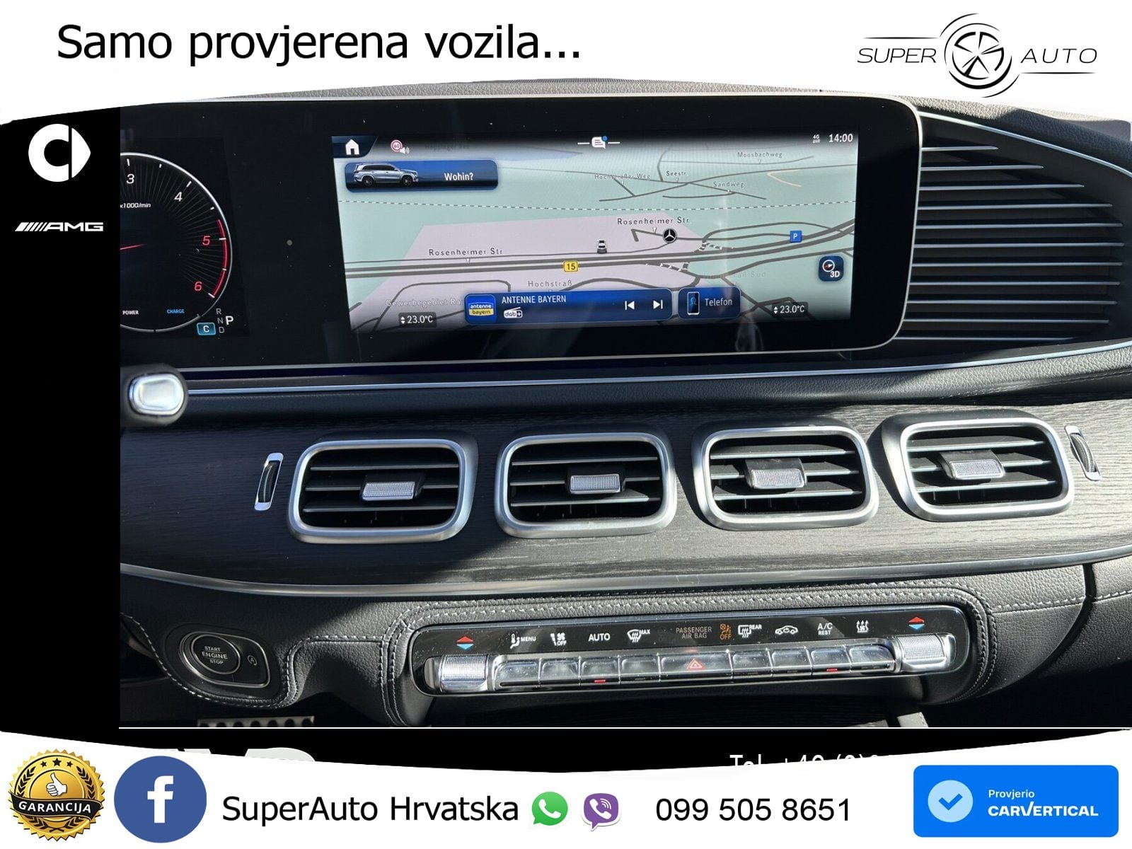 Mercedes-Benz GLS GLS 450d EQ Boost 4MATIC 9G-TRONIC AMG ZRAČNI+ACC+GR SJED+KAM+PANO