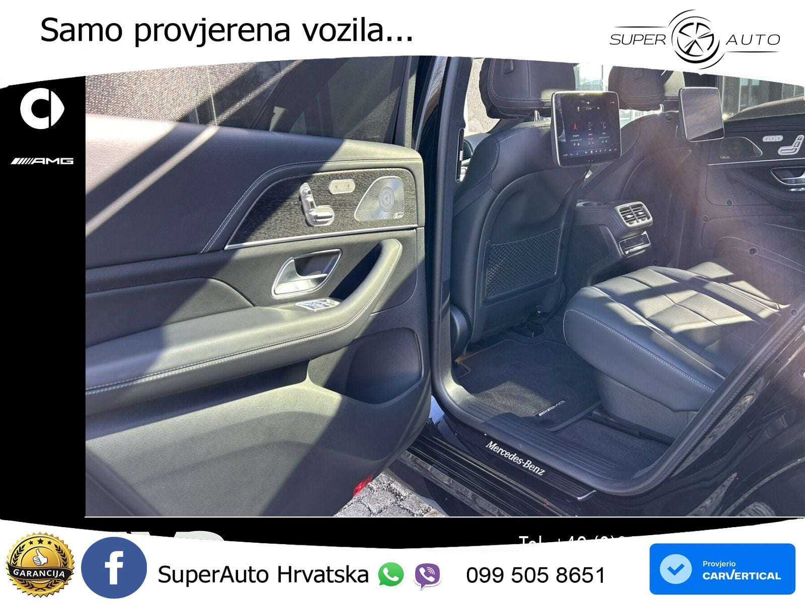 Mercedes-Benz GLS GLS 450d EQ Boost 4MATIC 9G-TRONIC AMG ZRAČNI+ACC+GR SJED+KAM+PANO