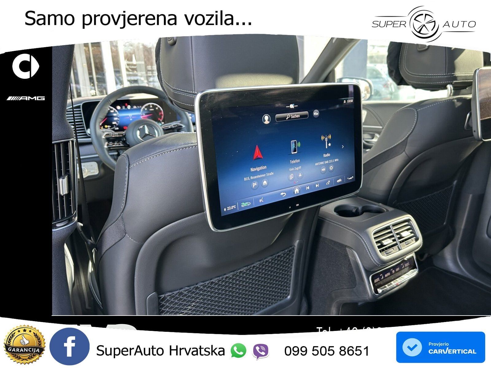Mercedes-Benz GLS GLS 450d EQ Boost 4MATIC 9G-TRONIC AMG ZRAČNI+ACC+GR SJED+KAM+PANO