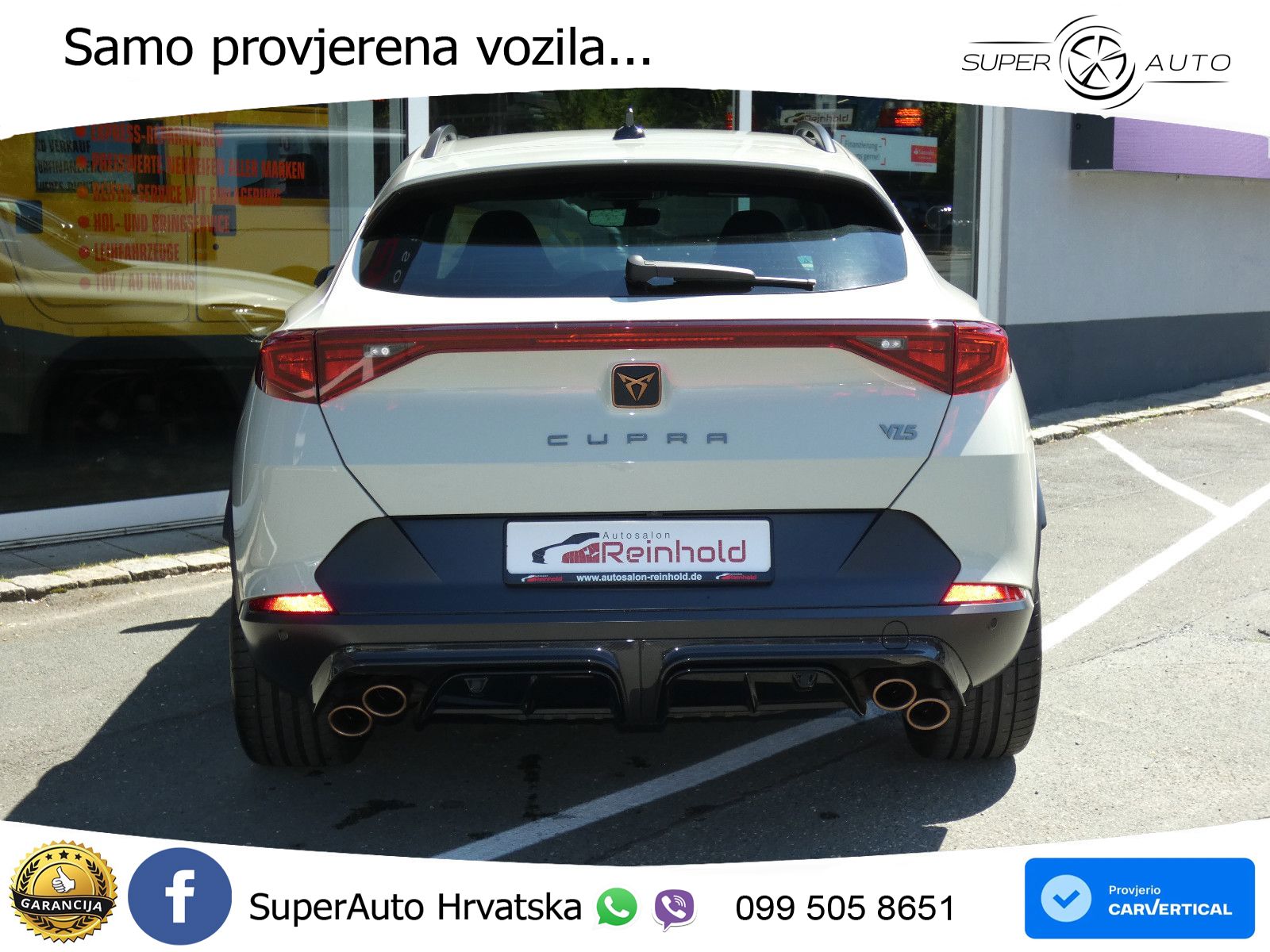 Cupra Formentor VZ5 2.5 TSI (390 KS) 4Drive DSG LED+GR SJED+ACC