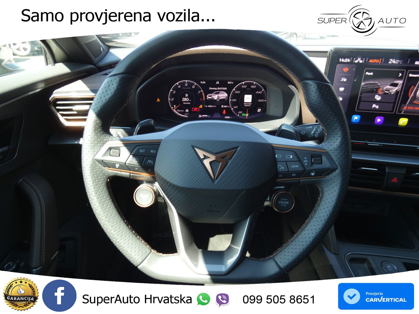 Cupra Formentor VZ5 2.5 TSI (390 KS) 4Drive DSG LED+GR SJED+ACC