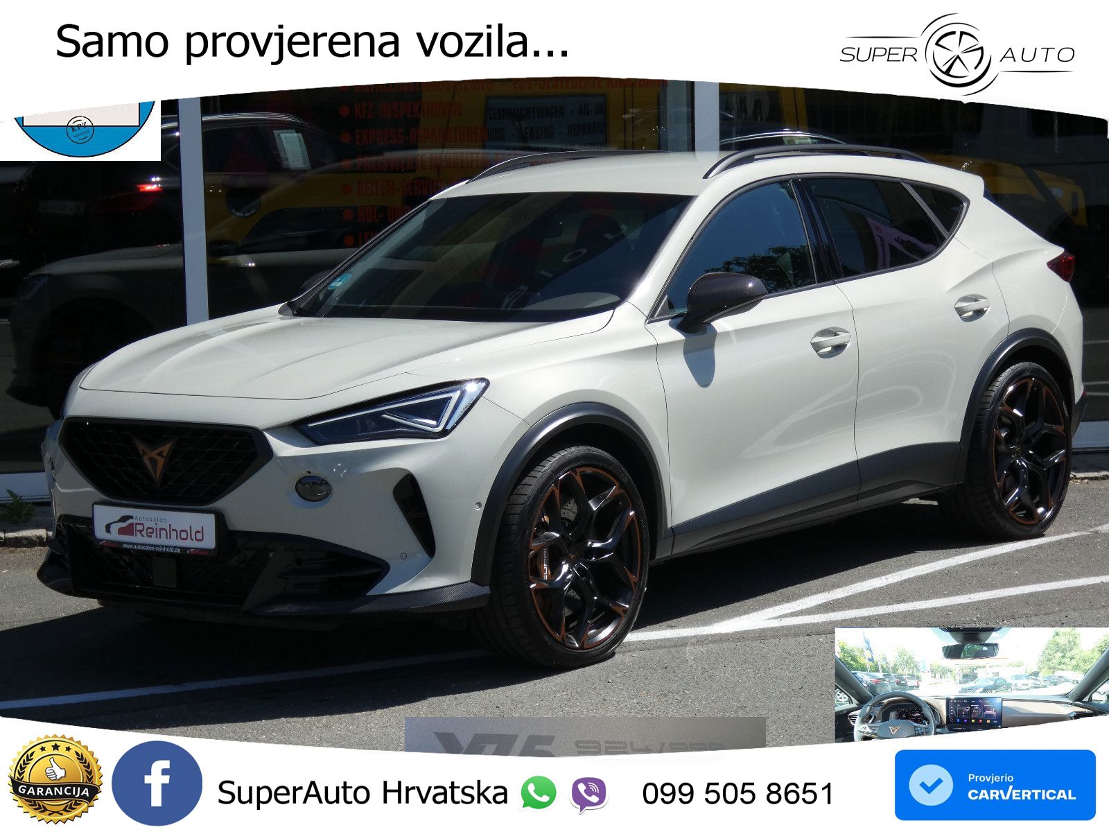 Cupra Formentor VZ5 2.5 TSI (390 KS) 4Drive DSG LED+GR SJED+ACC