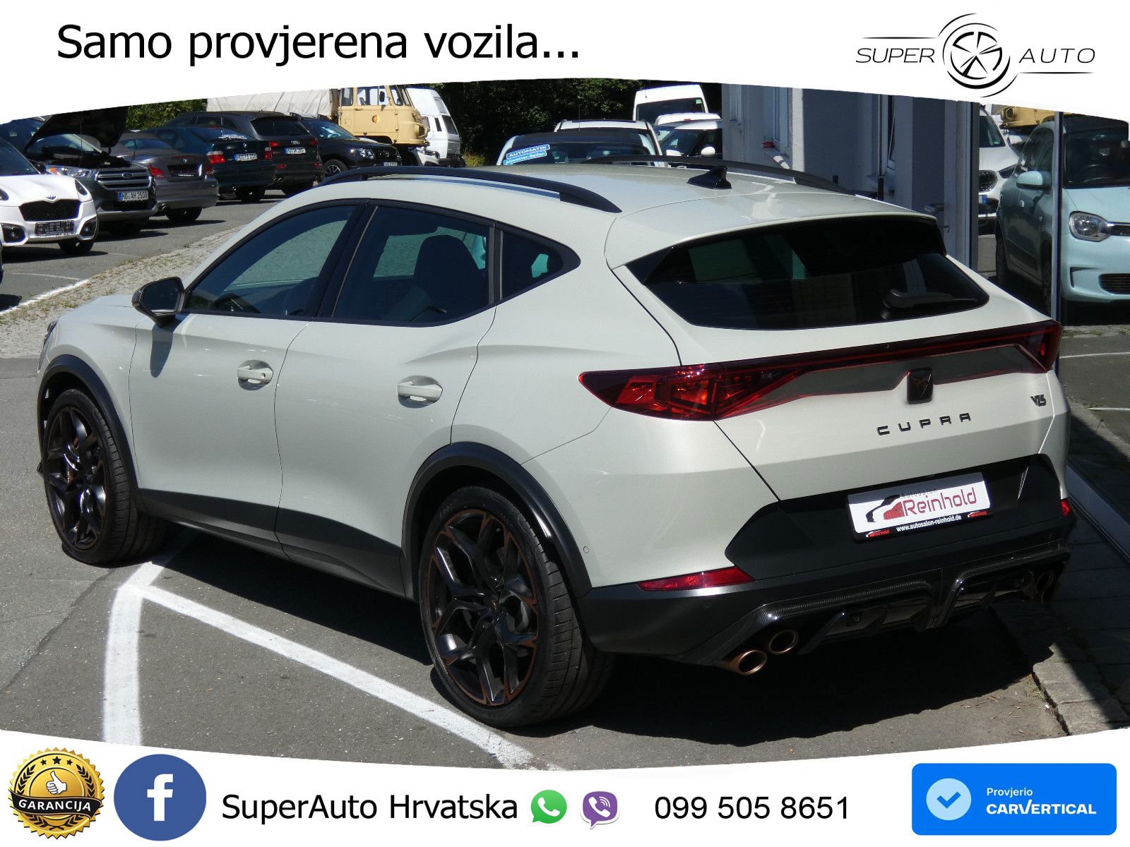 Cupra Formentor VZ5 2.5 TSI (390 KS) 4Drive DSG LED+GR SJED+ACC