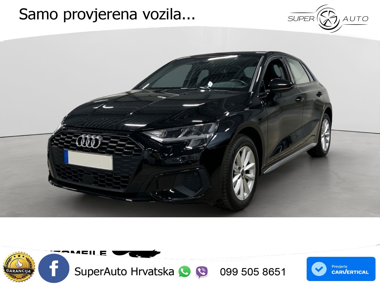 Audi A3 35 TFSI (150 KS) LED+GR SJED+ACC