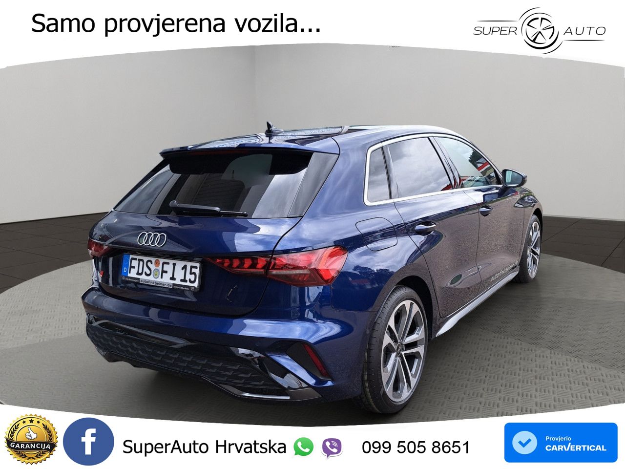 Audi A3 35 TFSI (150 KS) S tronic S line LED+GR SJED+ACC