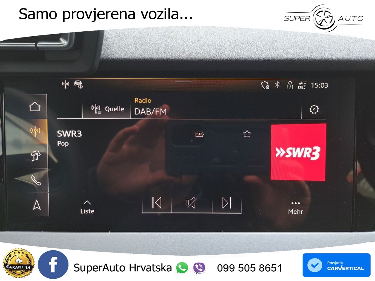 Audi A3 35 TFSI (150 KS) S tronic S line LED+GR SJED+ACC