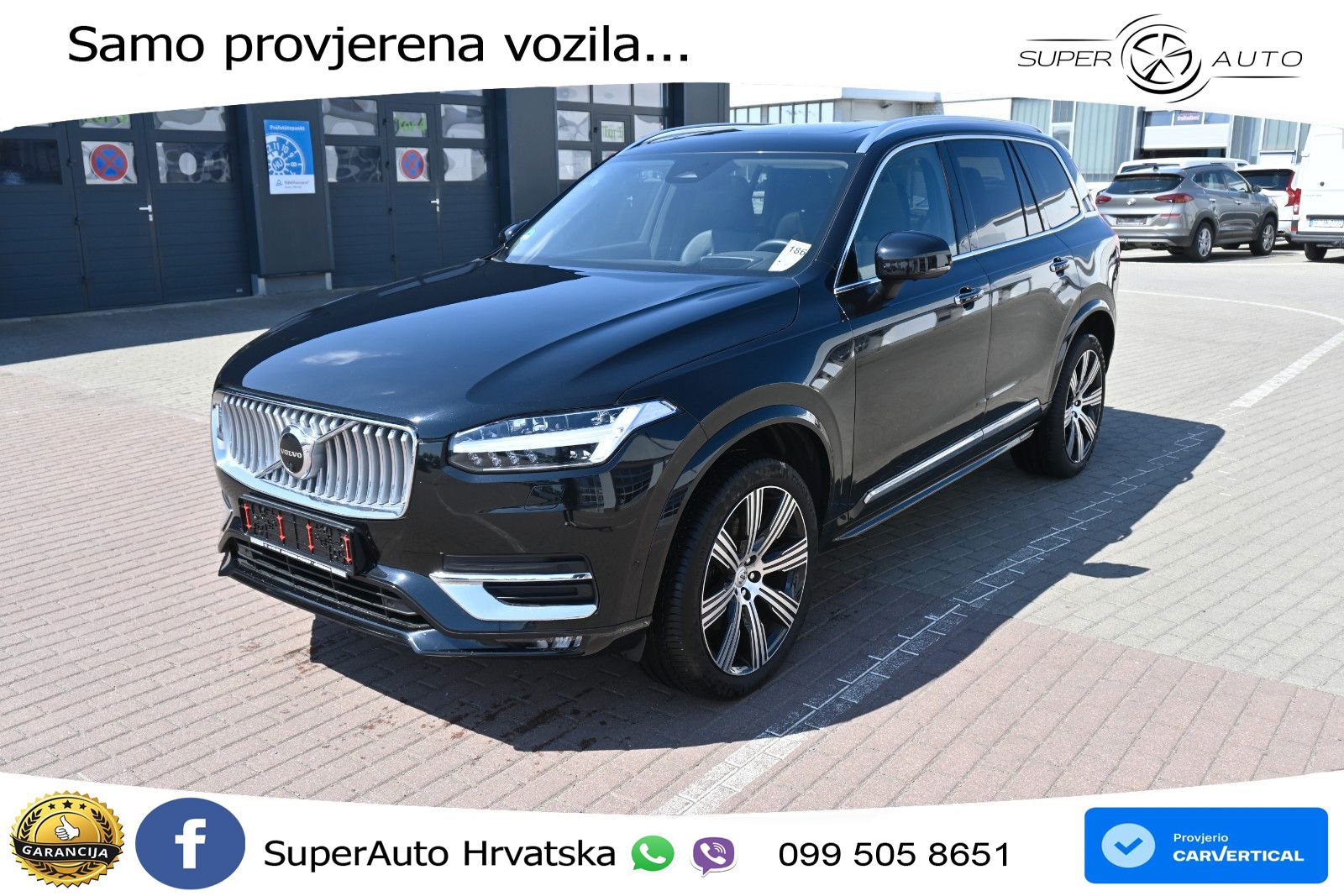 Volvo XC90 2.0 B5 Diesel AWD Automatic ACC+HEAD+4xGR SJED+360+PANO