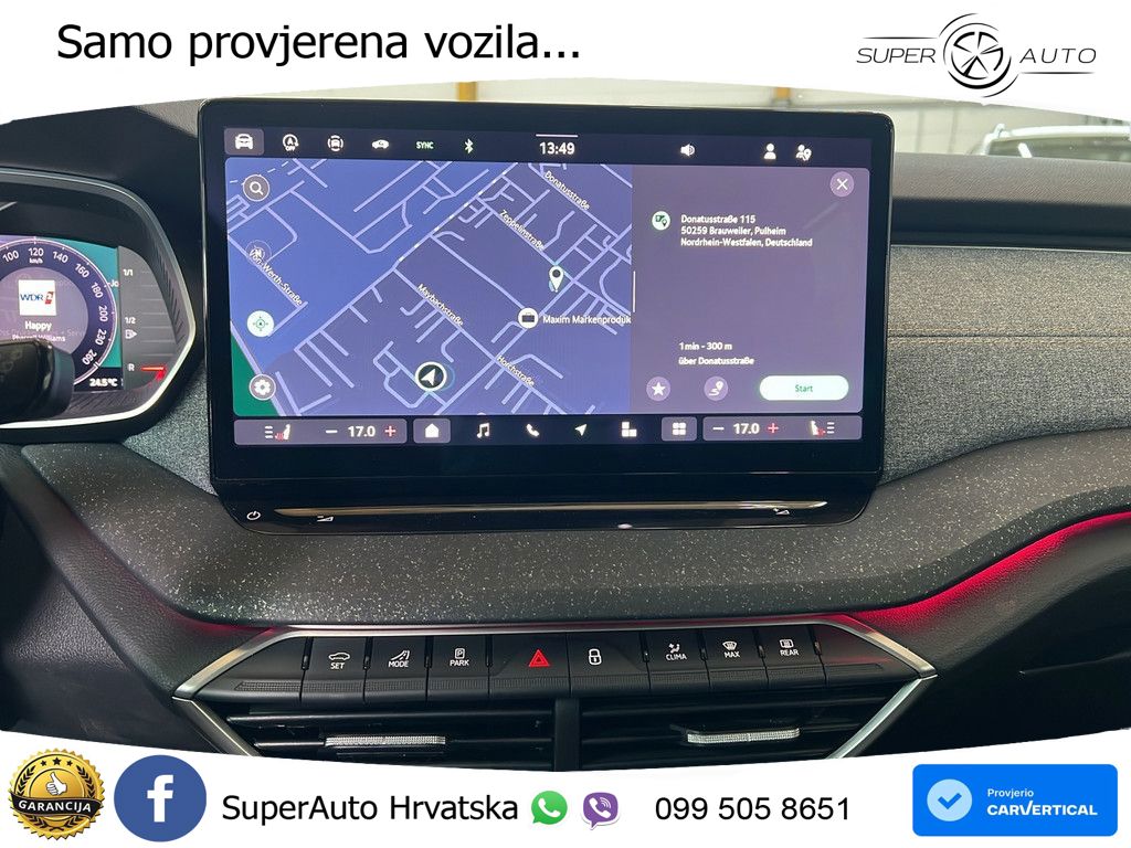 Škoda Octavia Combi 2.0 TDI (150 KS) DSG LED+GR SJED+ACC