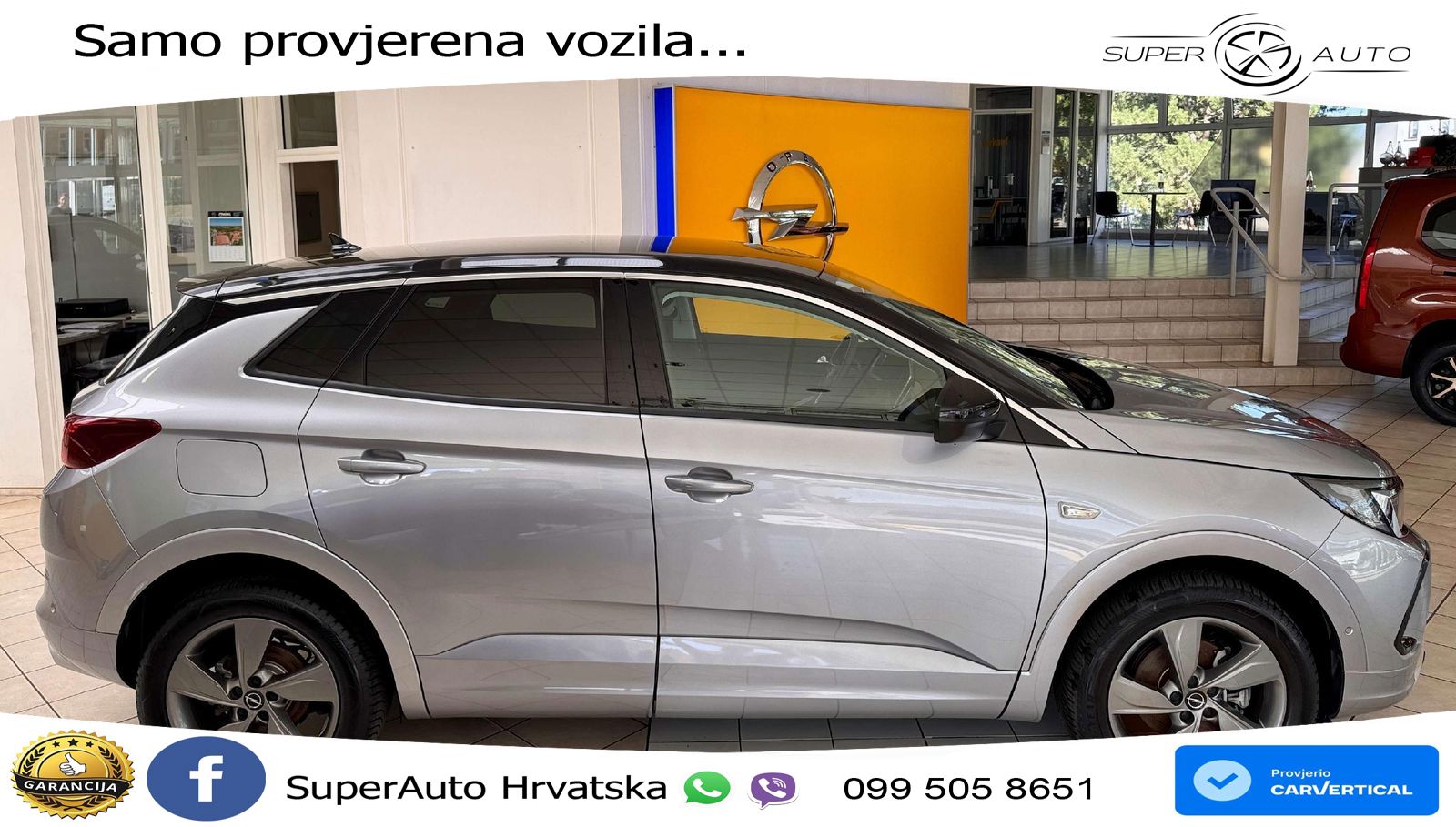 Opel Grandland 1.2i Turbo (130 KS) Automatic Elegance LED+GR SJED+ACC