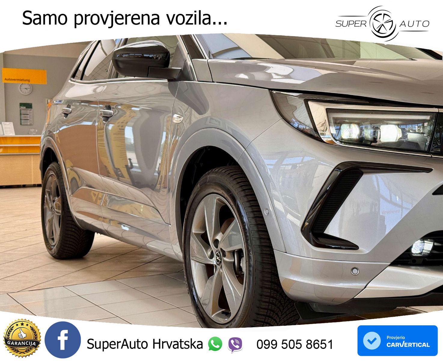 Opel Grandland 1.2i Turbo (130 KS) Automatic Elegance LED+GR SJED+ACC