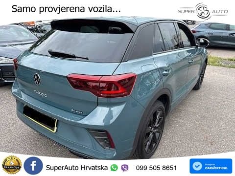 Volkswagen T-Roc I 2.0 TSI (190 KS) 4M DSG LED+GR SJED+ACC