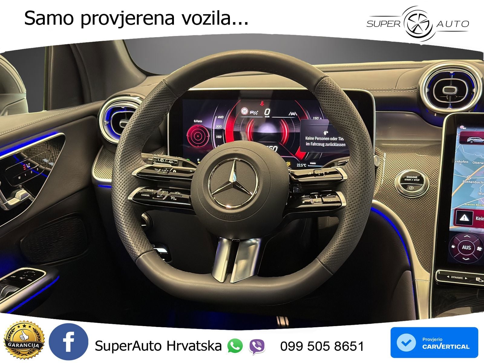 Mercedes GLC 220d (197 KS) 4MATIC 9G-TRONIC AMG LED+GR SJED+ACC