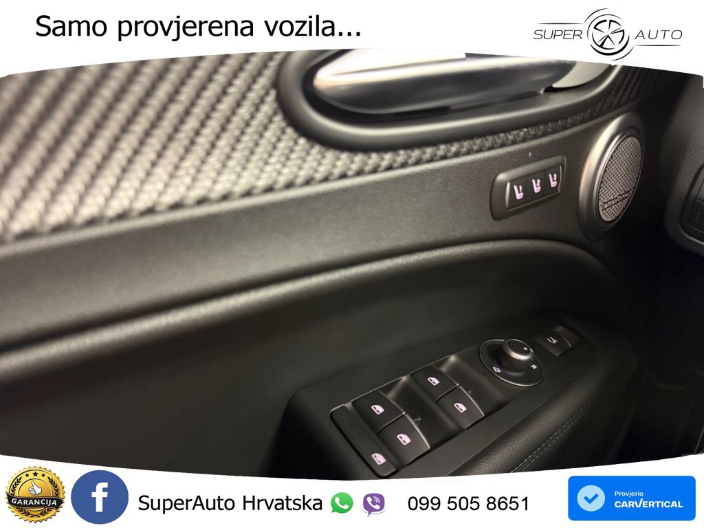 Alfa Romeo Stelvio Quadrifoglio 2.9 V6 Bi-Turbo (520 KS) Q4 Automatic LED+GR SJED+ACC