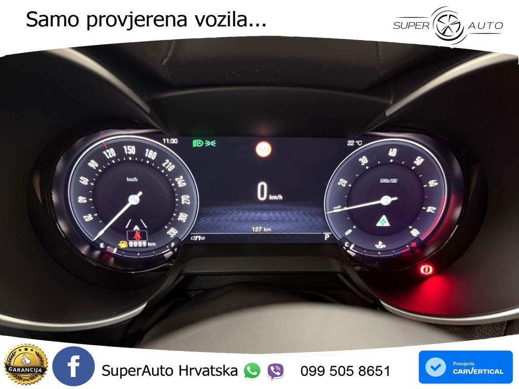 Alfa Romeo Stelvio Quadrifoglio 2.9 V6 Bi-Turbo (520 KS) Q4 Automatic LED+GR SJED+ACC